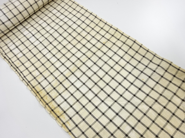 JAPANESE KIMONO / ANTIQUE BOLT FOR YUKATA / COTTON